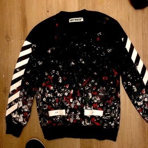 Off white sweater large